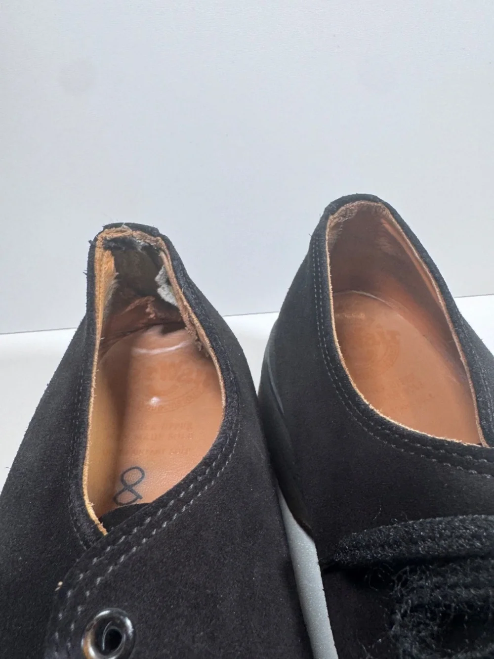 Dr. Martens 1461 Bex Suede Oxford Shoes Made in England UK 8 US 9 Vintage Grunge